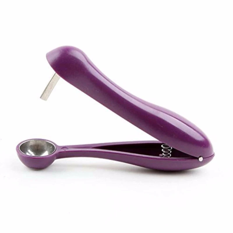 Effizient - Ergonomisch: Lila Kirsch- und Olivengrubenentferner, leicht - robust