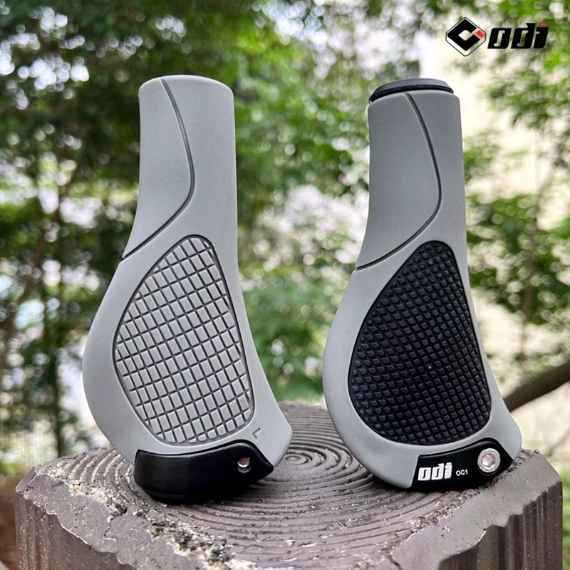 Ergonomische Fahrradgriffe mit rutschfestem Gummi und großem Pad