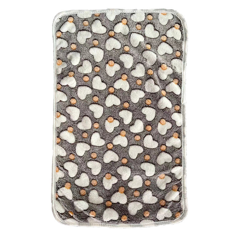 Warme Korallen Fleece Hundedecke für Kleine und Große Hunde