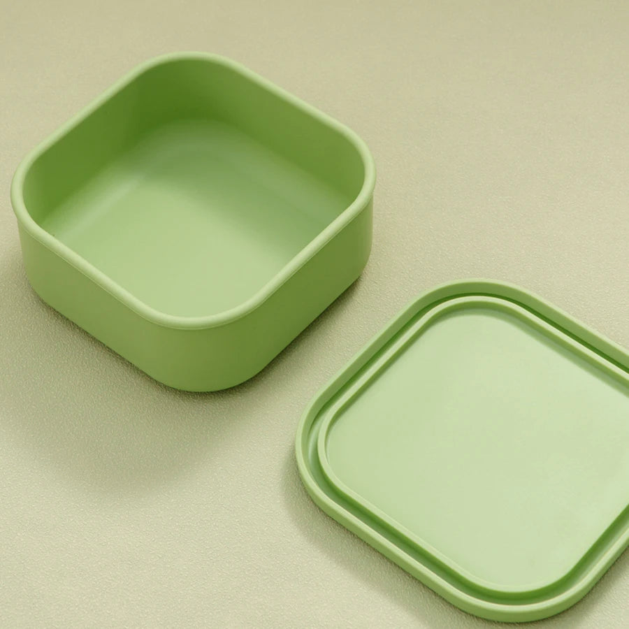 Silikon Lunch Box BPA frei Mikrowellengeeignet Food Storage für Kinder