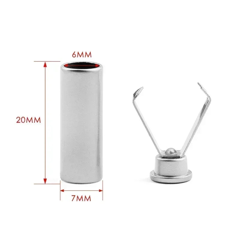 Metall Kordelstopper Set für Hosen Pullover DIY Nähzubehör 10/20 Stk