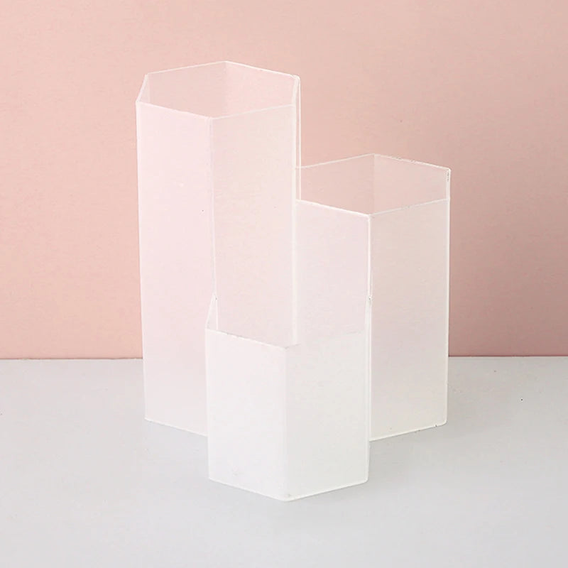 3 Fächer Stifthalter Schreibtisch Organizer Kunststoff Stiftehalter Büro