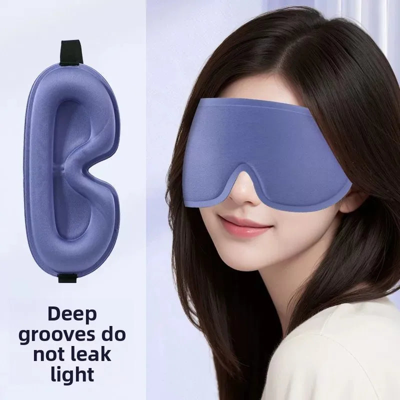 3D Schlafmaske mit Memory Foam für ungestörten Schlaf Reise