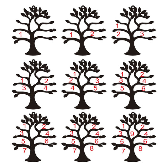 Personalisierter Baum des Lebens Schlüsselanhänger Edelstahl Frauen Geschenk