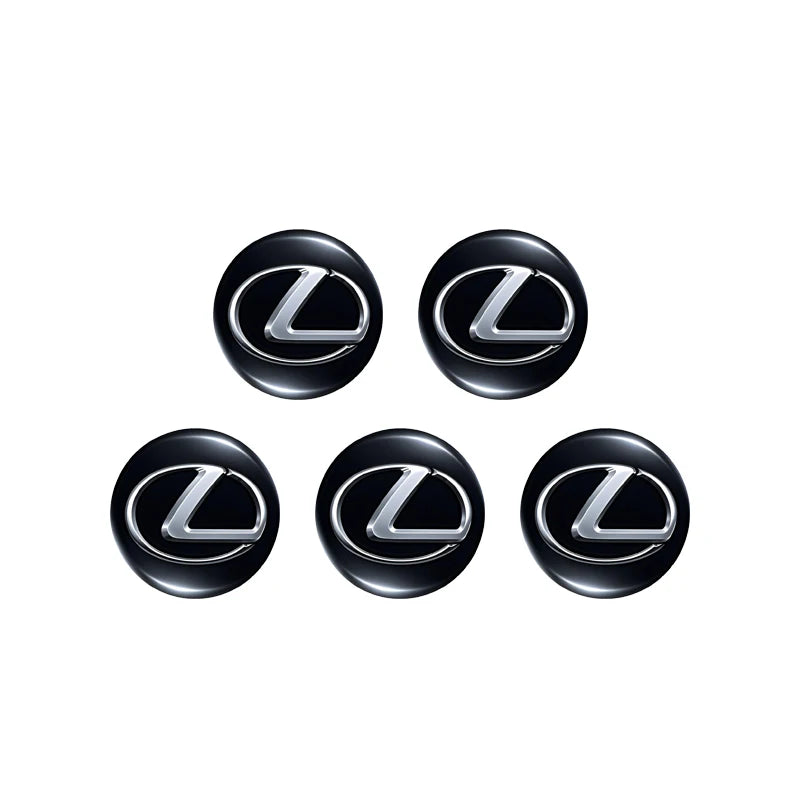Auto Schlüssel Emblem Aufkleber Set aus Aluminium für Fernbedienung