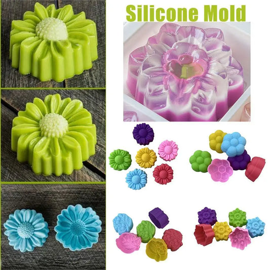 5 cm weiche Silikon-Backform für kreative 3D-Gänseblümchen-Kuchen - Yabubest - Home & More