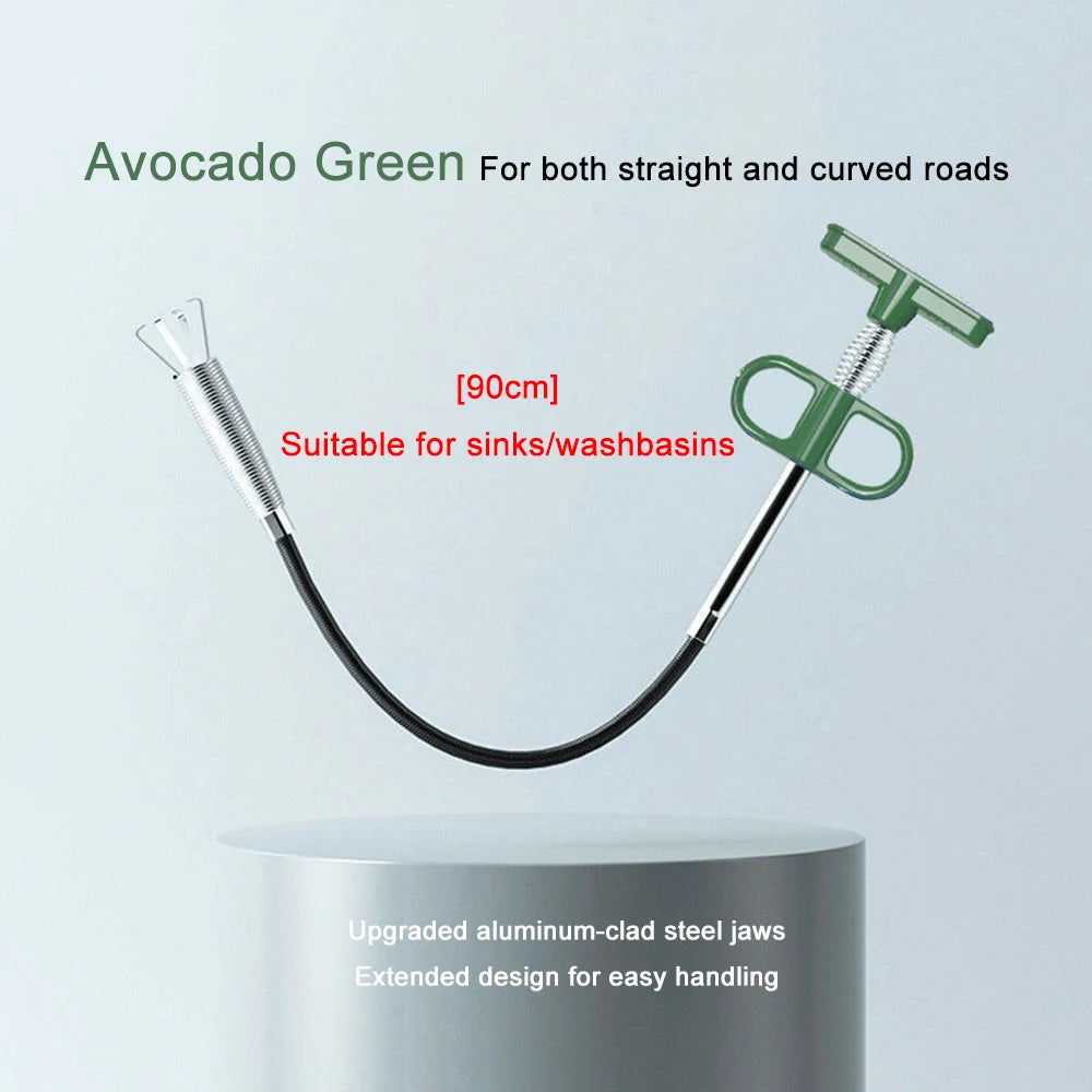 Rohrreiniger Feder Bagger für Abfluss Bad Küche – 60mm 90mm 200mm Längen