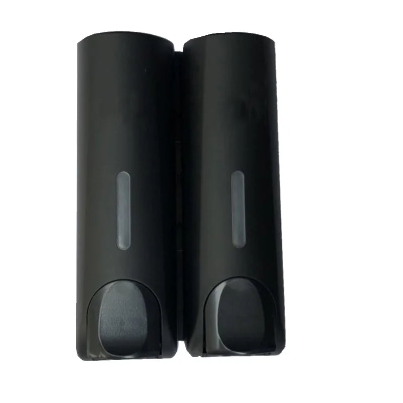 2 x 350 ml Wandflüssigseifenspender mit manueller Druckfunktion