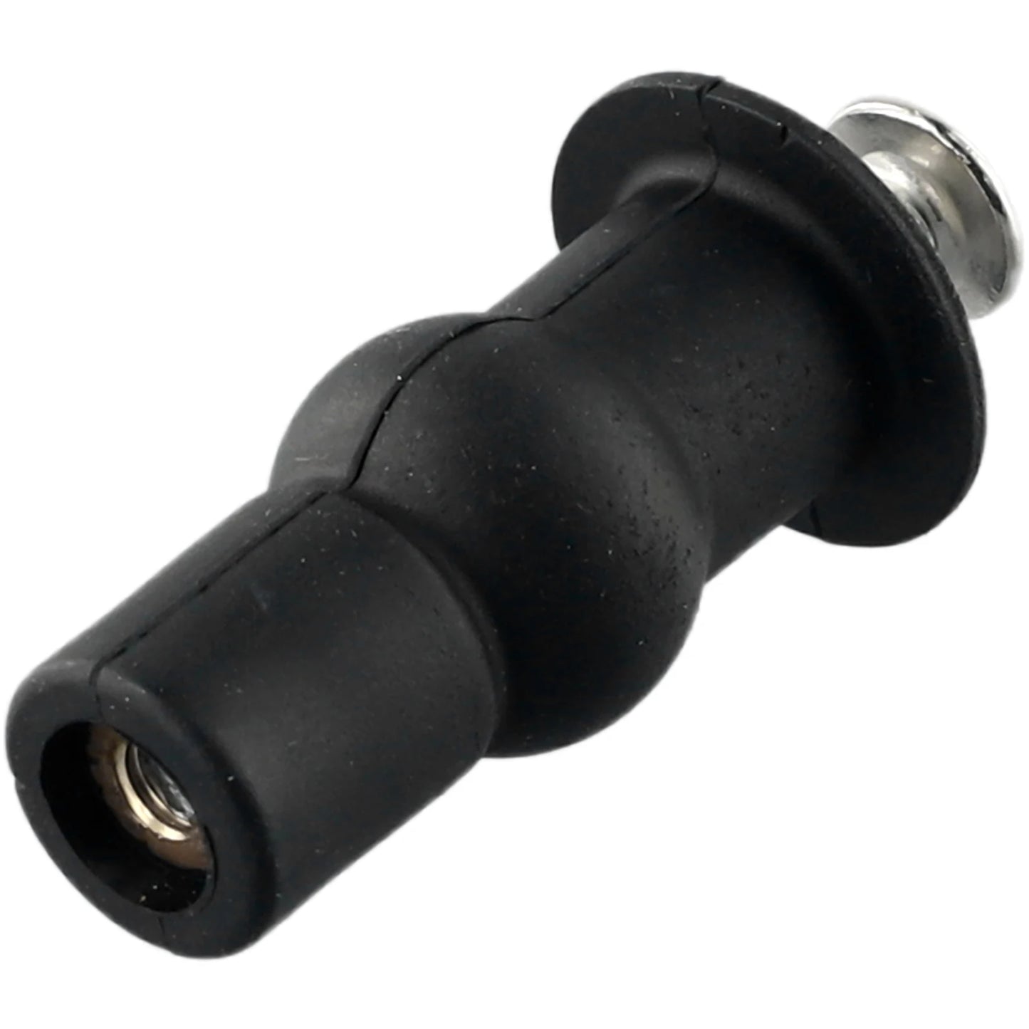 2er-Pack Universelle Toilettensitz Schrauben mit Gummi Scharnieren