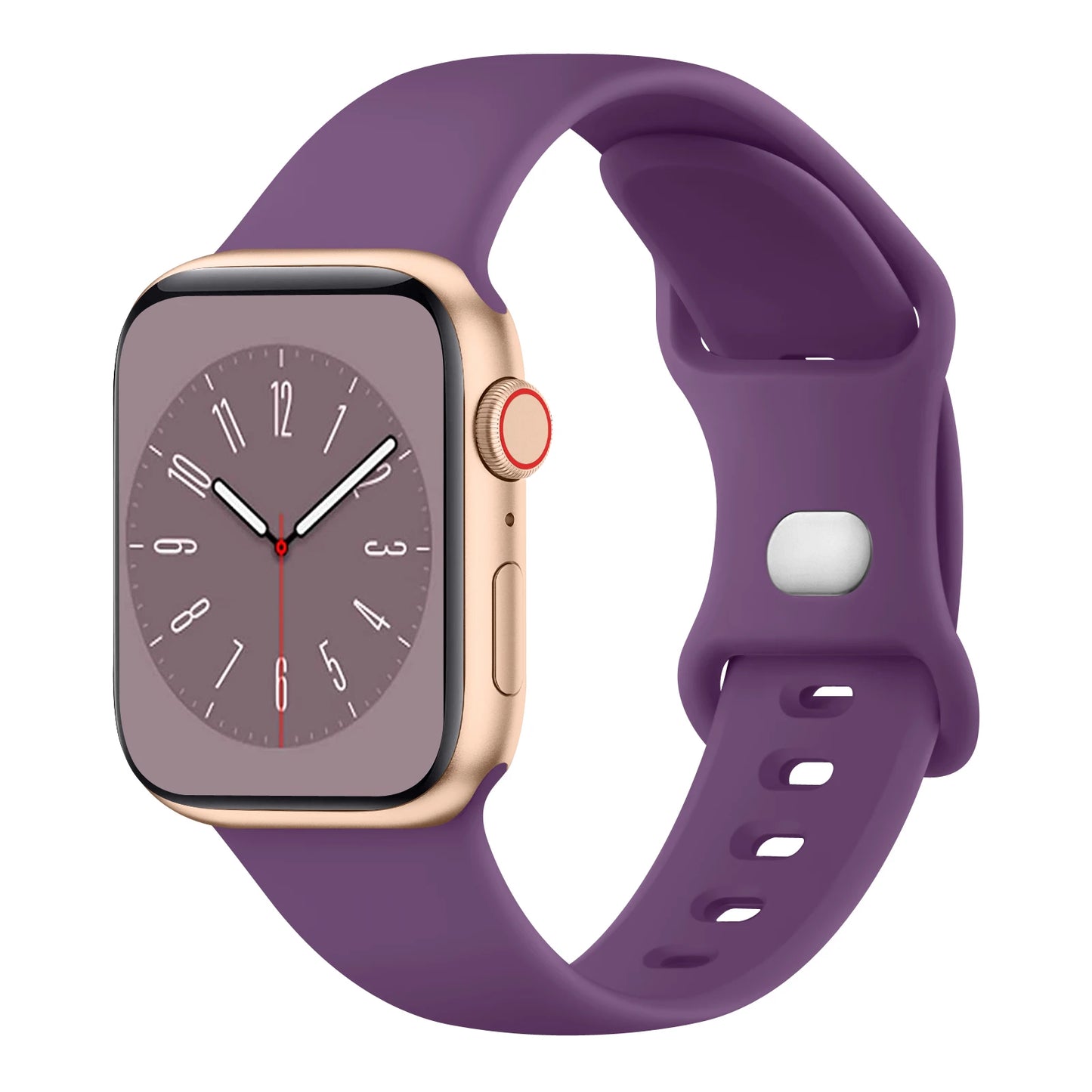 Weiches Silikonarmband für Smartwatches mit vielseitiger Größenkompatibilität