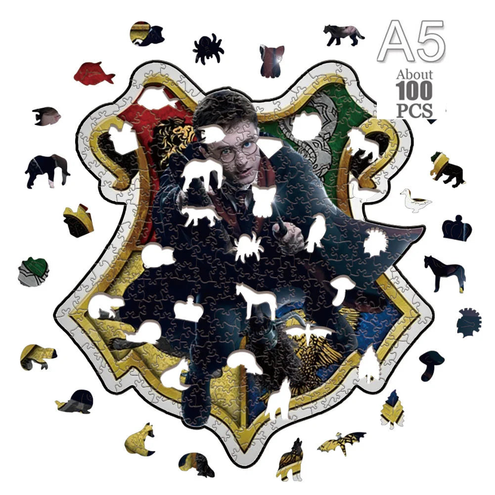 3D Holzpuzzle Tier Formen für Kinder und Erwachsene