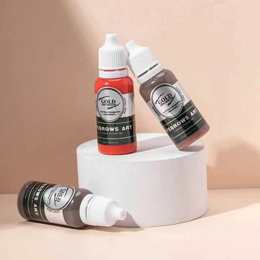 15 ml Tattoo Pigment Microblading Übungstinte Natürliche Augenbrauen