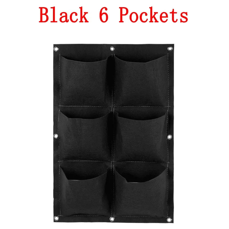 Wand Pflanztaschen Vertikaler Blumentopf Garten Zubehör-Yabubest - Home & More