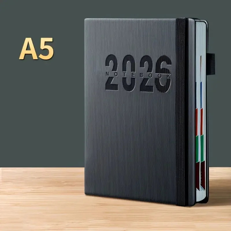 A5 Planer 2026 Notizbuch 400 Seiten – 365 Tage Agenda für Büro Schule