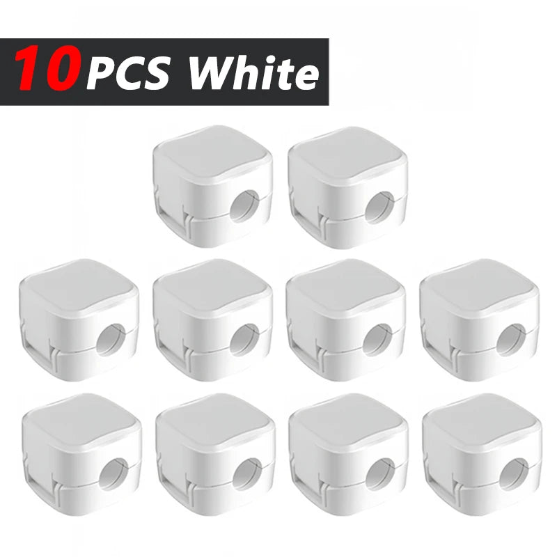 Starke Kabelklemmen Verstellbarer Kabelhalter Selbstklebender Organizer