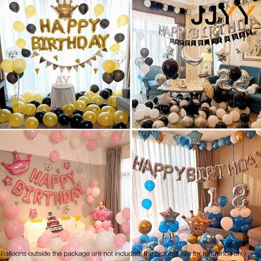 Festliches Ballon Set für Geburtstag und Party Dekoration