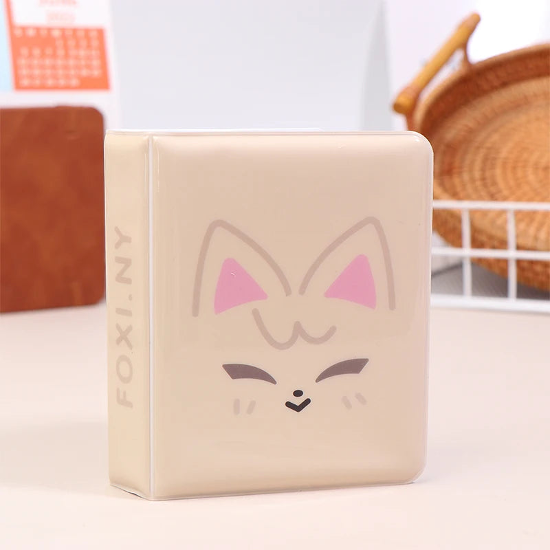 3-Zoll Kpop Fotokarten Album Cartoon Tier Design Idol Sammlung Buch