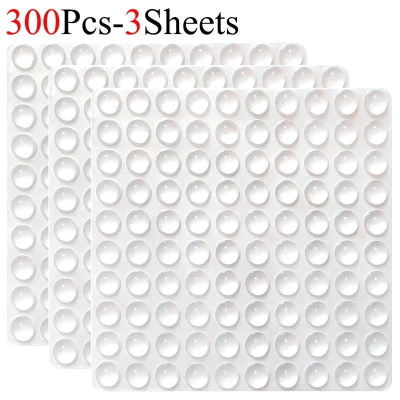 Transparenter Selbstklebender Türstopper Gummipuffer Wandschutz Möbel