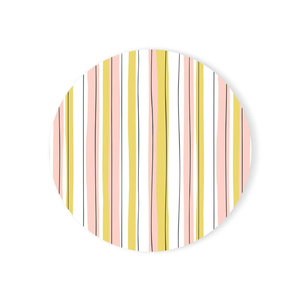 Runde Keramik Untersetzer mit Korkbasis für Tischschutz und Dekor