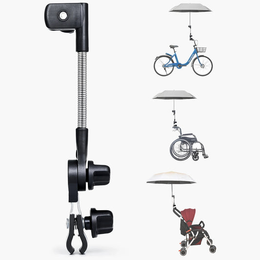Verstellbarer Regenschirmhalter Kinderwagen UV-Sonnenschutz Regenfest
