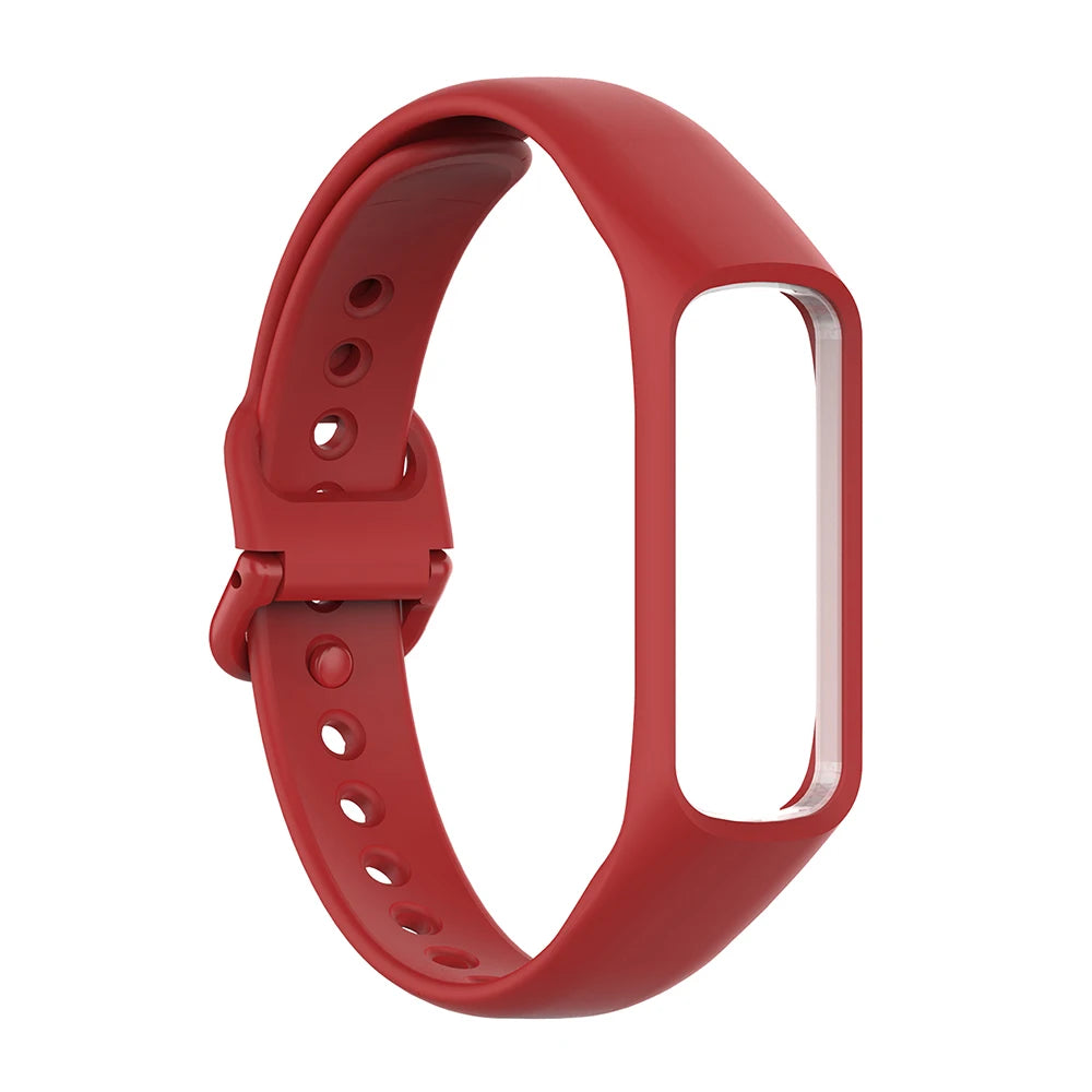 Silikonarmband 21 cm Unisex für Samsung Galaxy Fit 2 Ersatzarmband