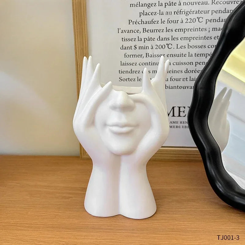 Kreativer Stifthalter Menschen Körper Design Multifunktional Büro Organizer