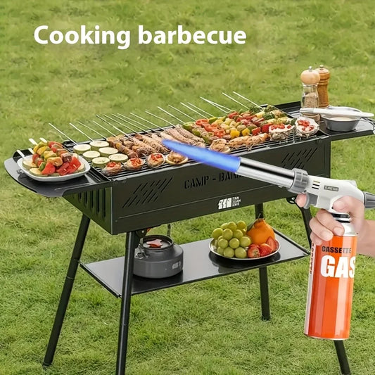 Verstellbare Flammenpistole für Grillen und Camping