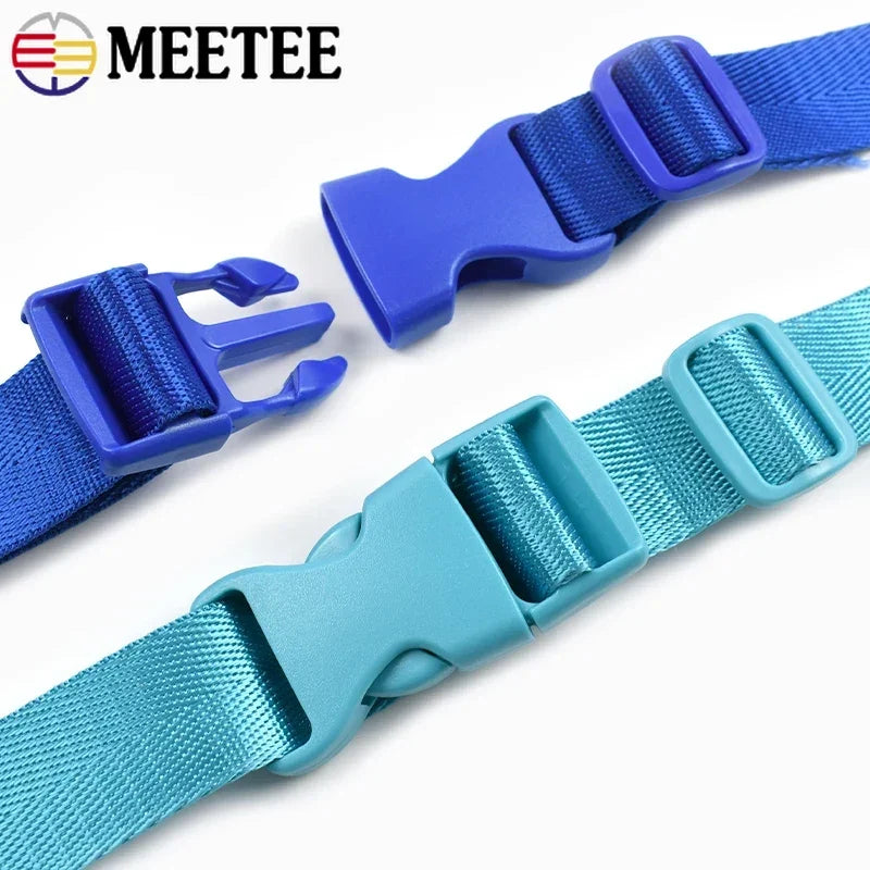 Universal Kunststoff Schnallen Set 15/20/25mm für DIY Projekte