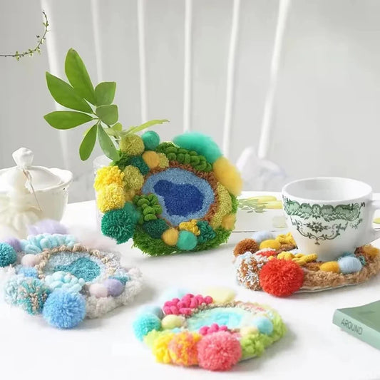 Moos Stickerei Punch Nadel Kit für DIY Wolle Filz Handwerk Set