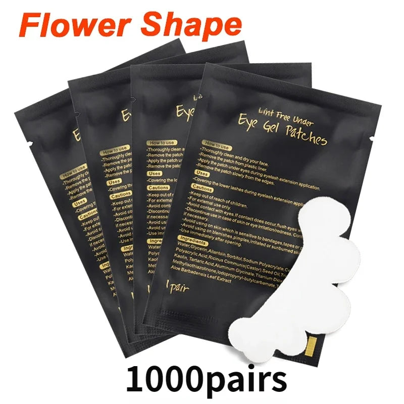 Hydrogel Augenpflaster für Wimpernverlängerung 50 bis 1000 Stück-Yabubestshop