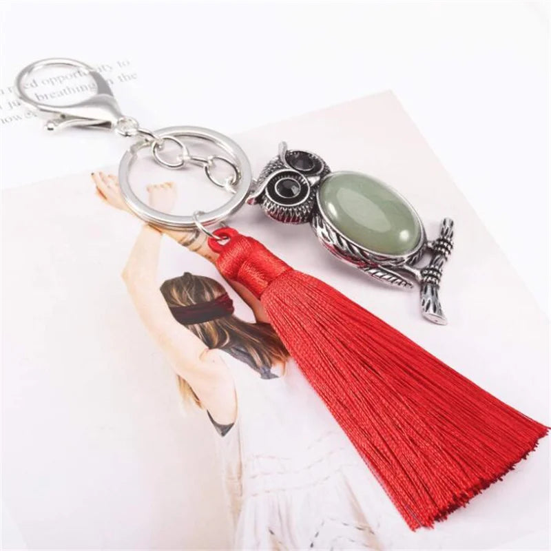 10er Set 8cm Seiden-Quasten zum Basteln für Schmuck - Lesezeichen