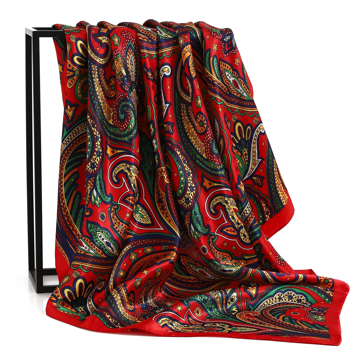 Stilvolles Polyester Halstuch für Damen - Vielseitiger Retro Look