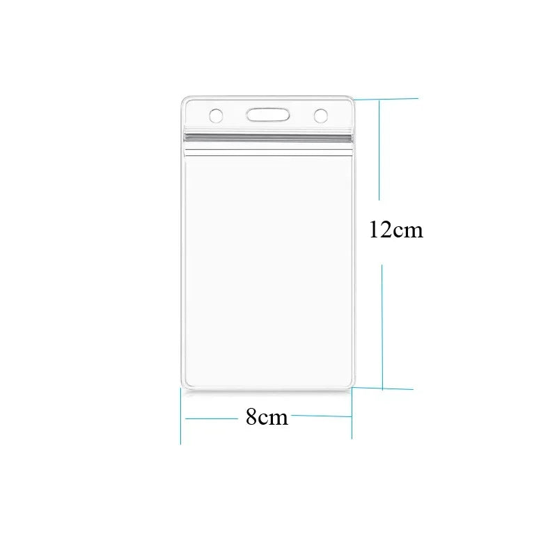 Einziehbare Ausweisrolle Metall mit Kartenhalter Schlüsselanhänger Büro