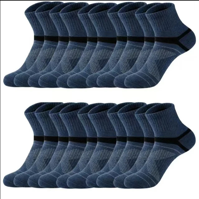 3 Paar Herrensocken für Sport Wandern Sommer Atmungsaktiv