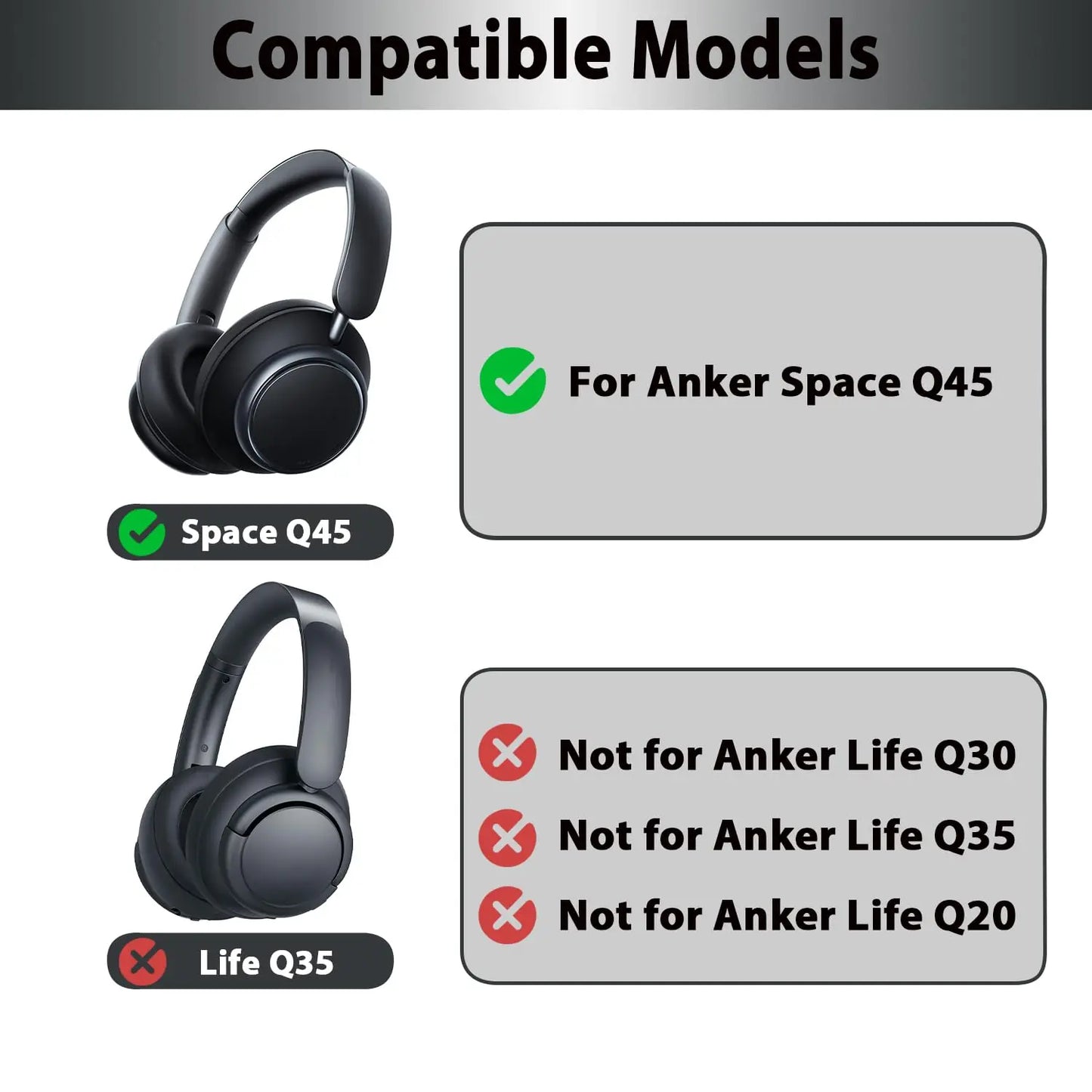 Kühlgel Ersatz-Ohrpolster für Kopfhörer – Erfrischend - Komfortabel