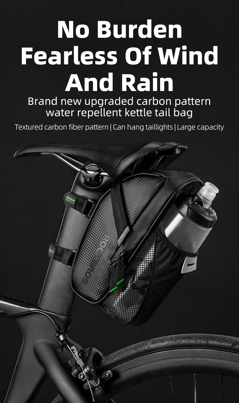 ROCKBROS wasserdichte Fahrrad Hecktasche für MTB und Rennrad-Yabubest - Home & More