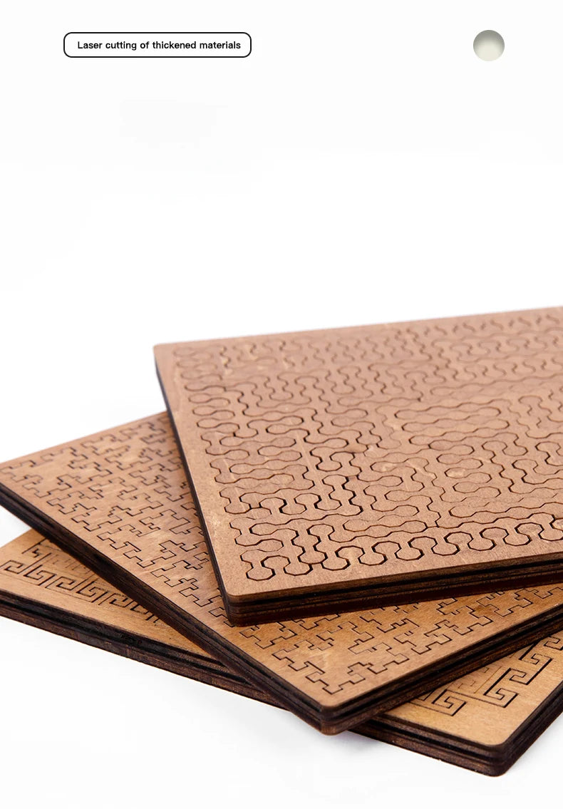 Unmögliches Holzpuzzle mit zehn Schwierigkeitsstufen für Erwachsene-Yabubestshop