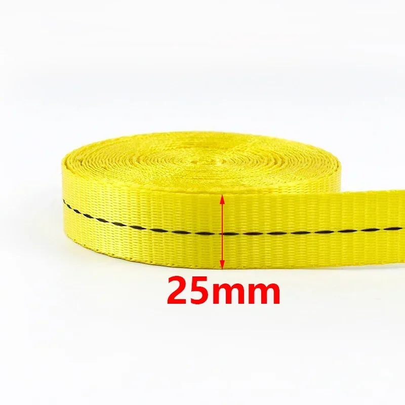 Nylongewebe Gurtband 25-50 mm starkes Riemenmaterial 5 m Länge