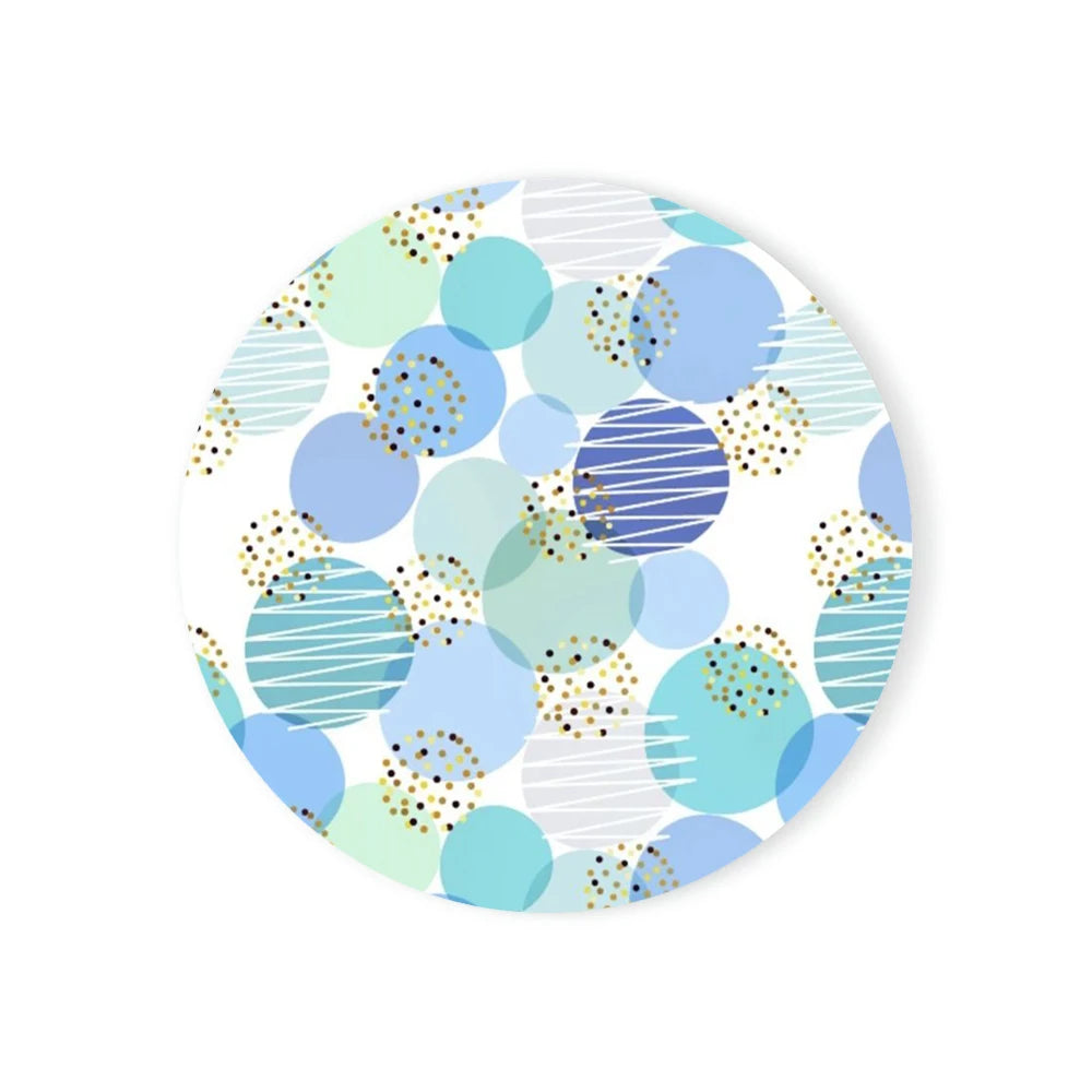 Runde saugfähige Keramik Untersetzer mit Korkbasis für Tischschutz