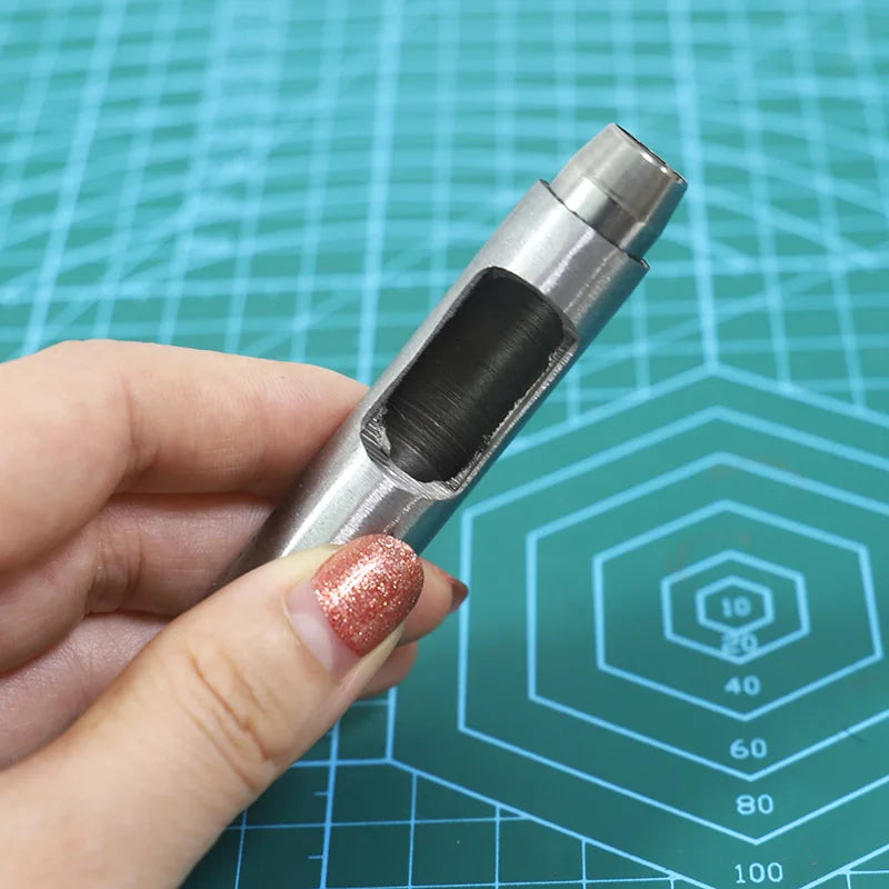 Vielseitiger Leder Locher Set Titan für Uhrenarmband Stoff