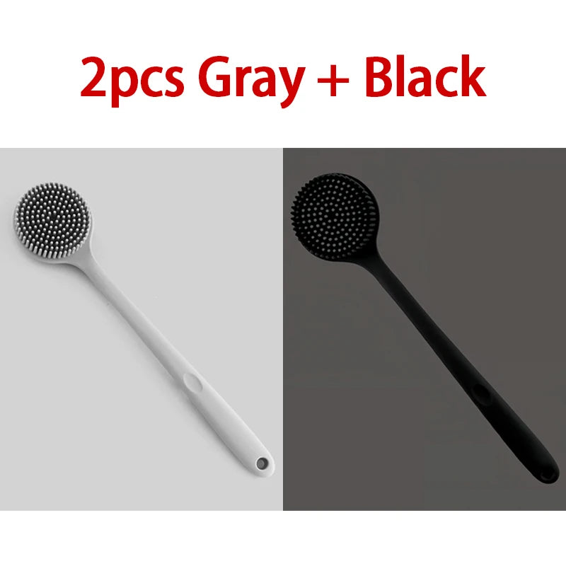 Silikon Duschbürste für Körperreinigung und wohltuende Massage