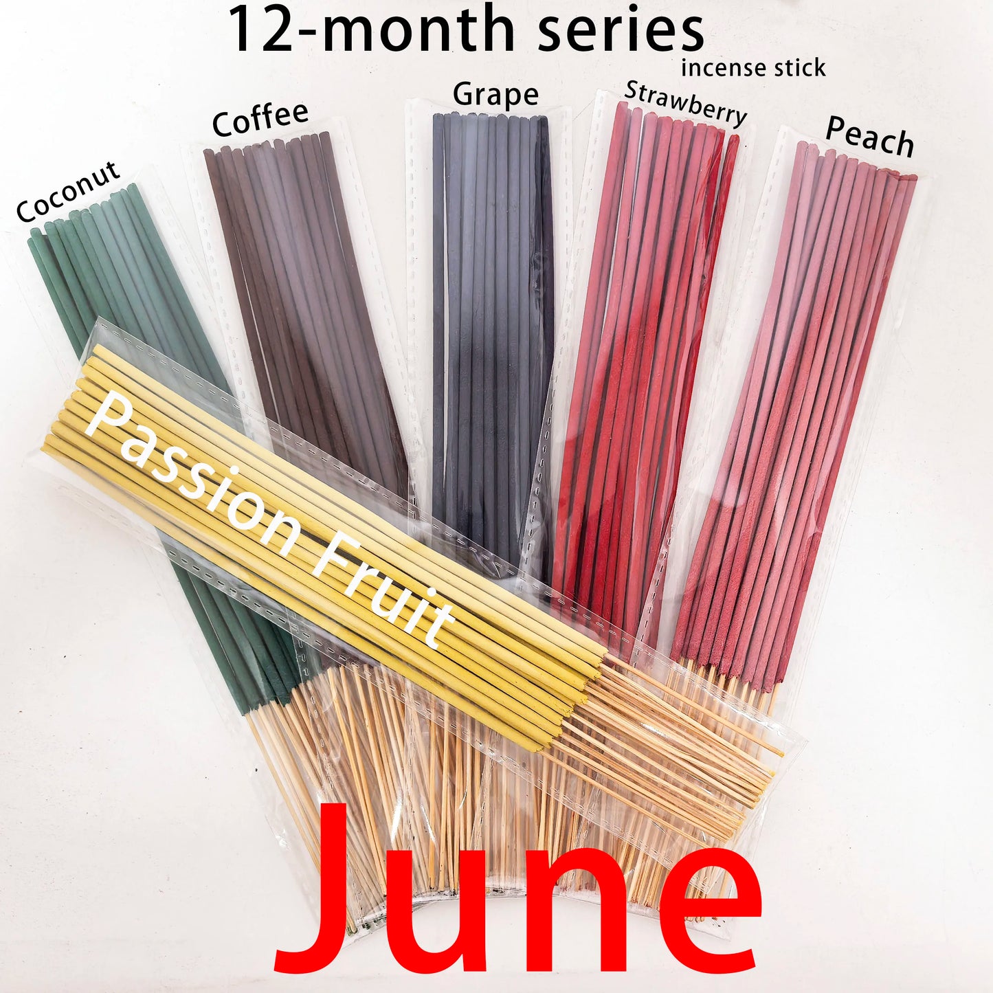 Räucherstäbchen Set mit 126 Stäbchen für Yoga Meditation und Reinigung