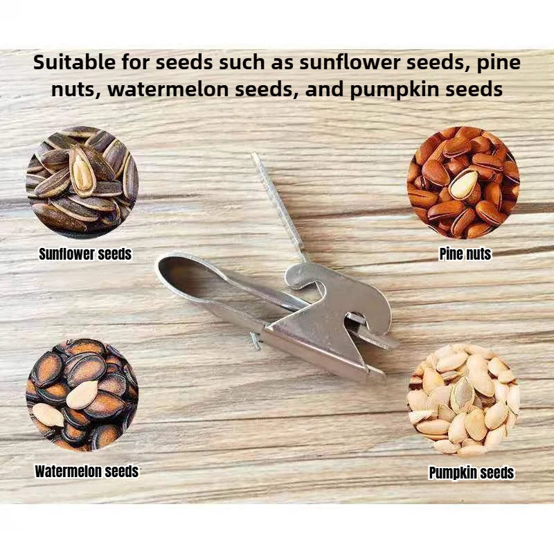 Praktischer Nuss Schäler aus Edelstahl für Zuhause