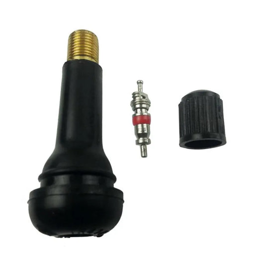 10er Set TR414 Tubeless Reifenventile mit Alu Kern 11,5 mm Felgenloch