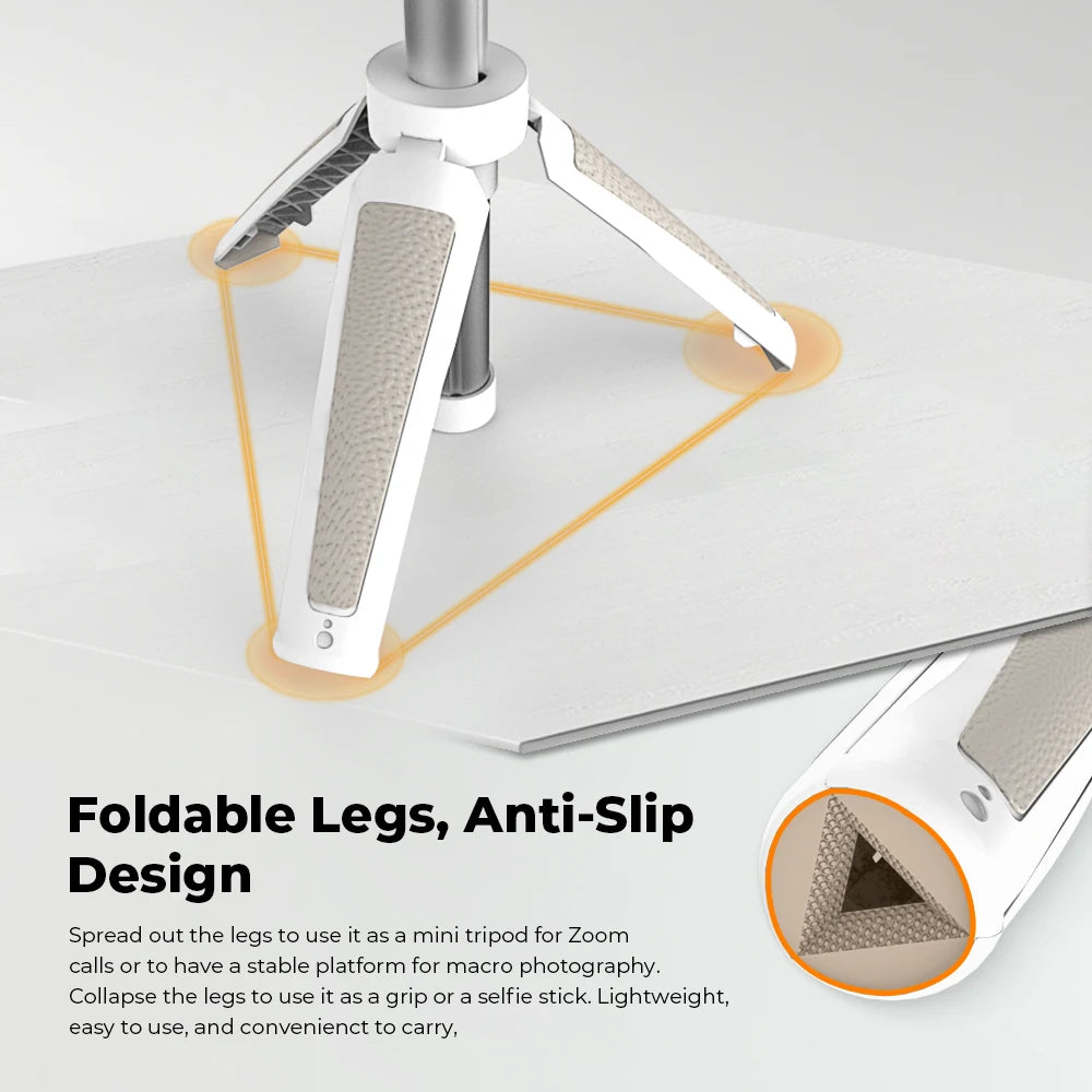 Mini ausziehbarer Desktop-Stativgriff mit flexiblem Kugelkopf und 1 4 Zoll Schraube
