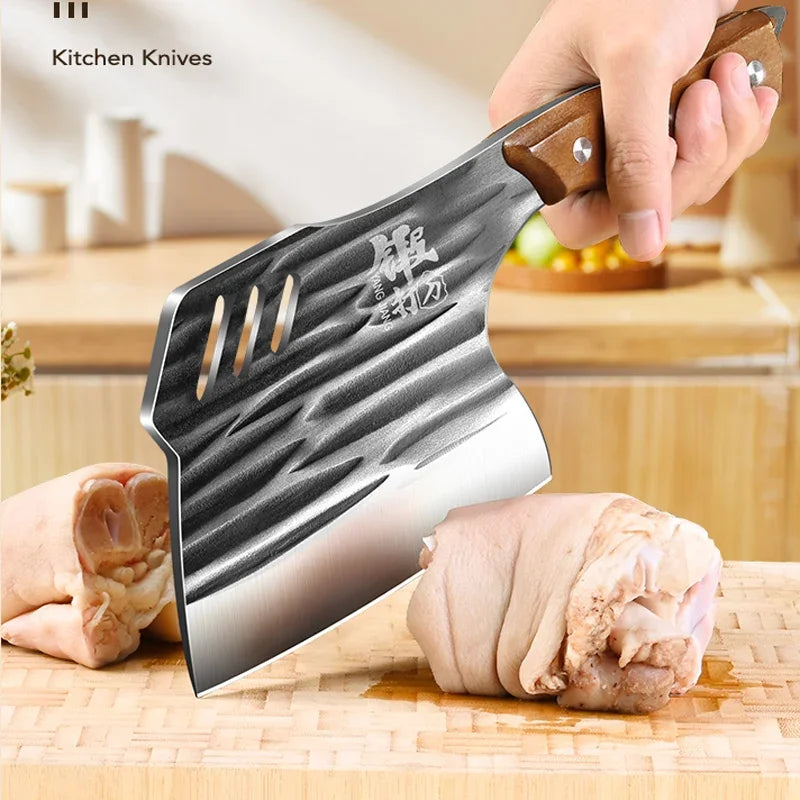 Küchenmesser Aus Edelstahl Mit Sandelholzgriff Für Präzises Schneiden