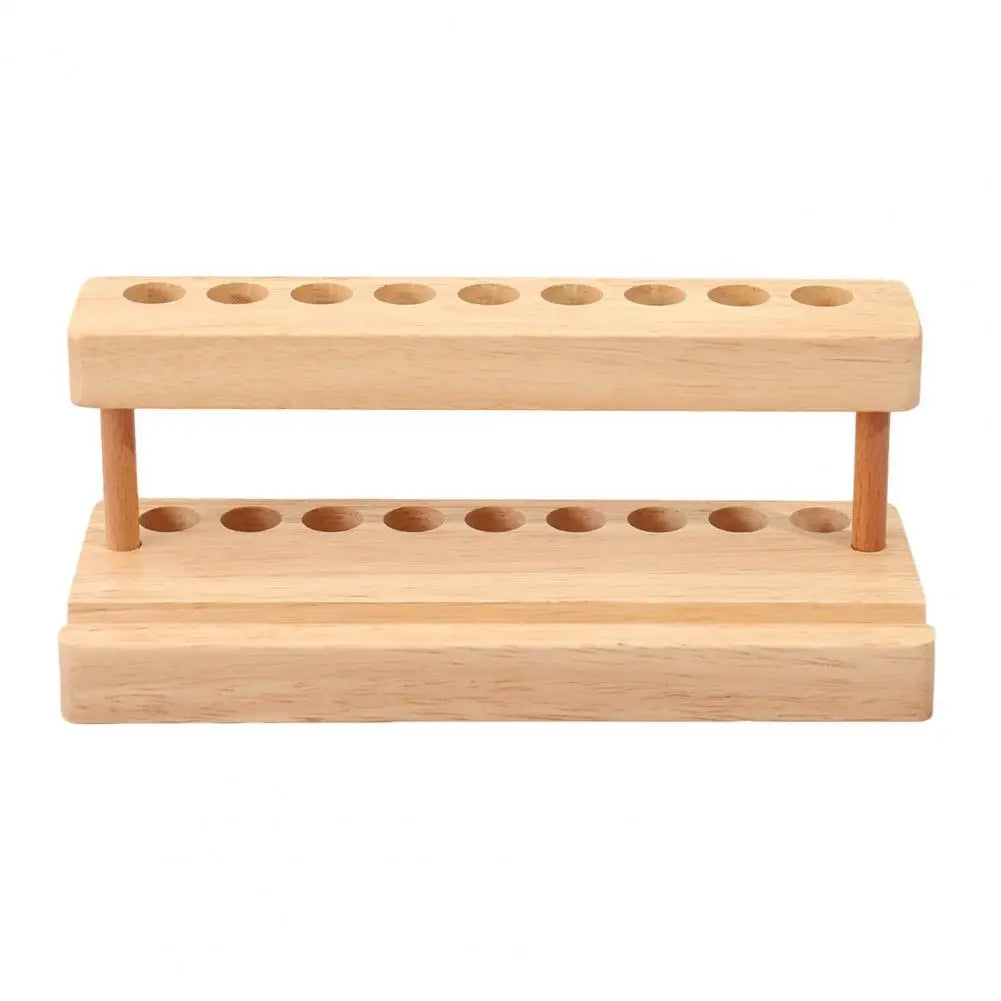 Moderner Schreibtisch Stiftständer aus Holz mit 9 Fächern-Yabubestshop