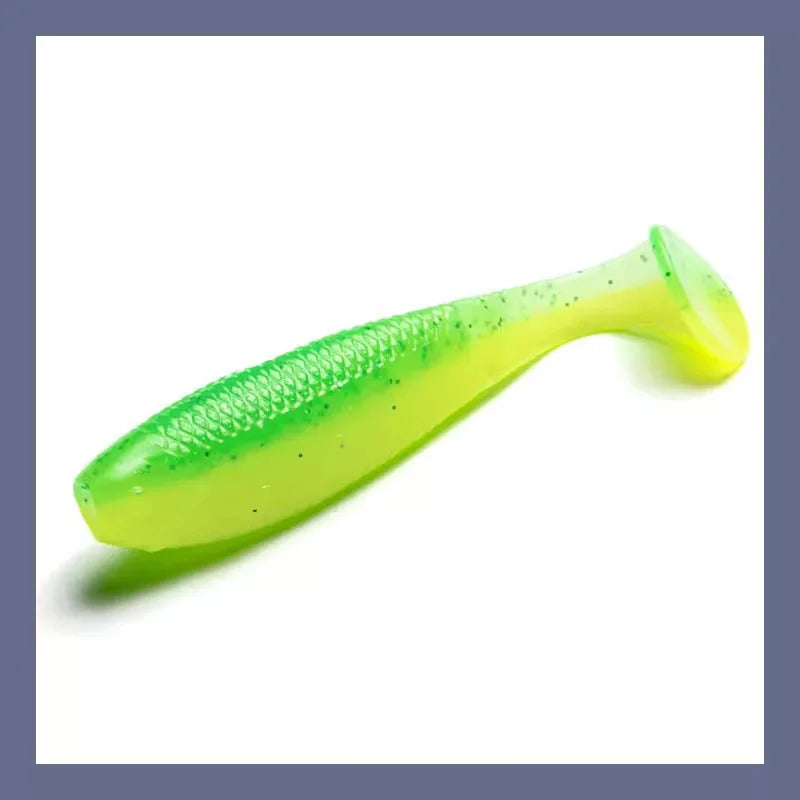 12er Set schwimmende weiche Köder 55 65mm für Süßwasser und Meerwasser