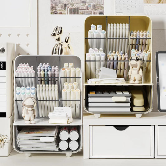 Schräger Stifthalter mit großem Fassungsvermögen für Schreibtisch-Yabubest - Home & More