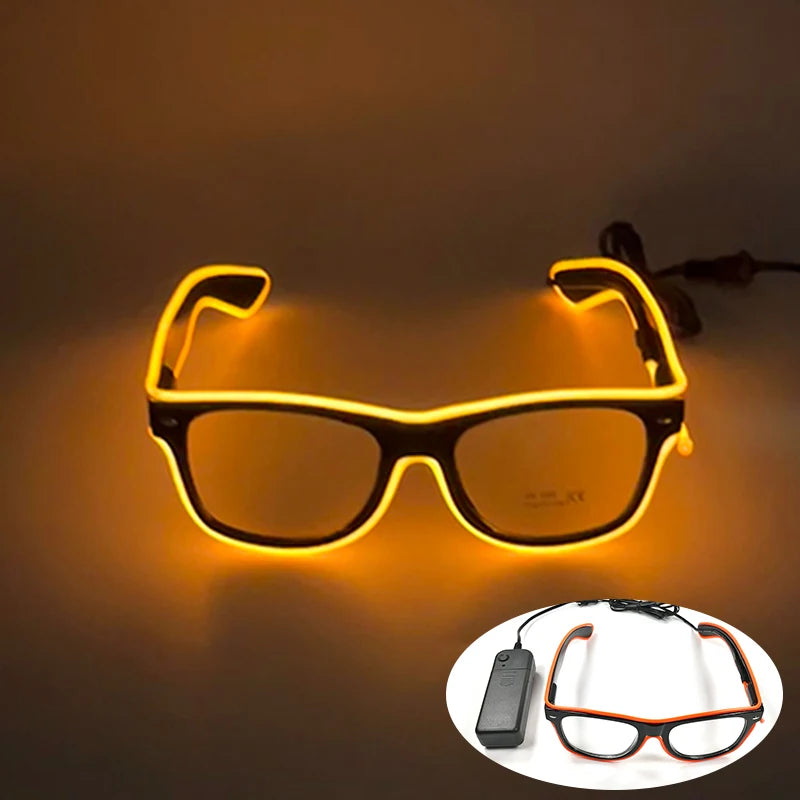 Leuchtende LED Partybrille für unvergessliche Anlässe